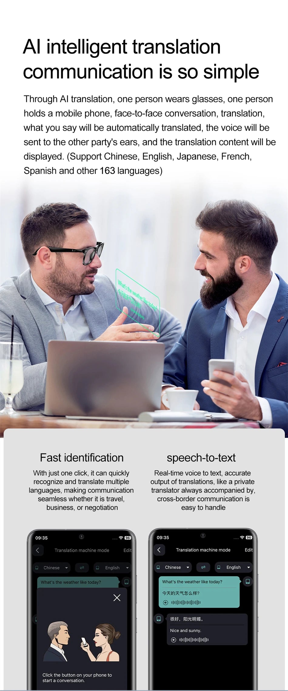 Xvisiono Translation Glasses