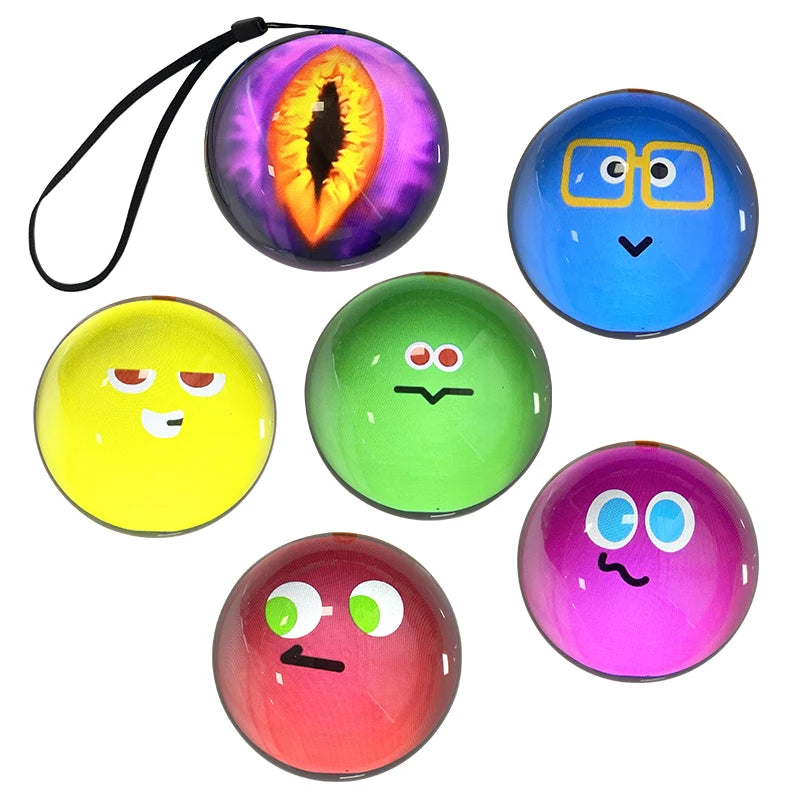 Customizable Video Glass Ball Diy Art Glass Ball Lamp - Spherical Pixel Display, Detachable Video Screen Custom Birthday Gifts