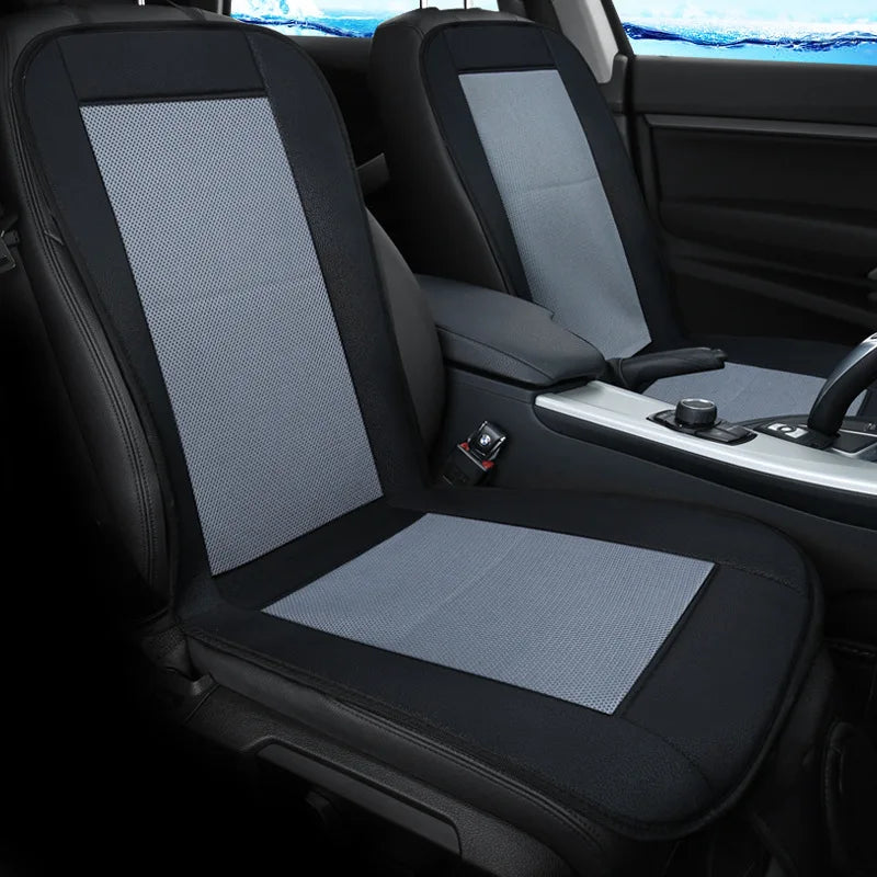DC 12V 3D Spacer Car Summer Cool Air Seat Cushion With 8Fan Fast Blowing Ventilation Seat Cooling Pat Refrigerated Seat
