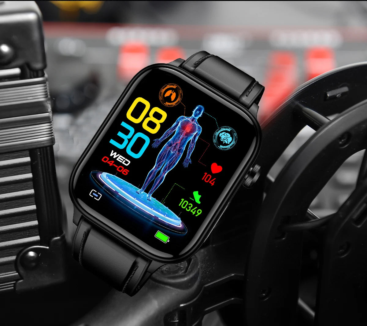 2025 New For XIAOMI ECG+PPG Blood Fat Uric Acid Health Smartwatch Men Women Heart Rate Blood Pressure Bluetooth Call Smart Watch