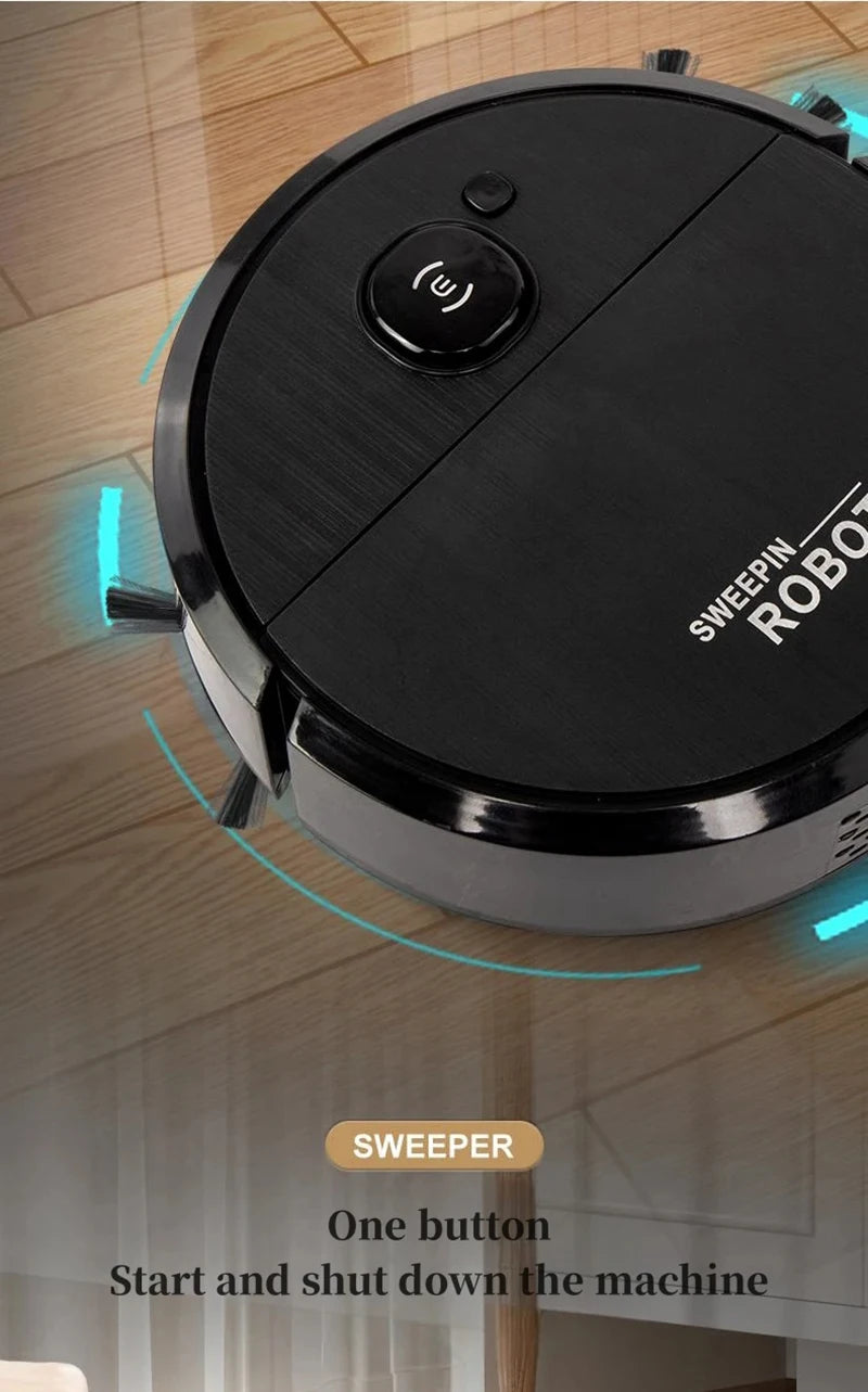 Xiaomi 3-in-1Smart Sweeping Robot Intelligent Cleaner Household Rechargeable Fully Automatic Vacuum Cleaner Suction Pet Hair New