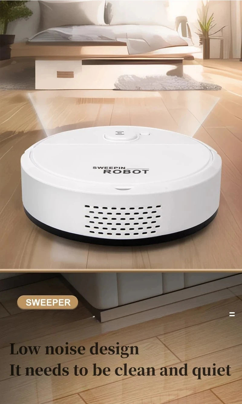 Xiaomi 3-in-1Smart Sweeping Robot Intelligent Cleaner Household Rechargeable Fully Automatic Vacuum Cleaner Suction Pet Hair New