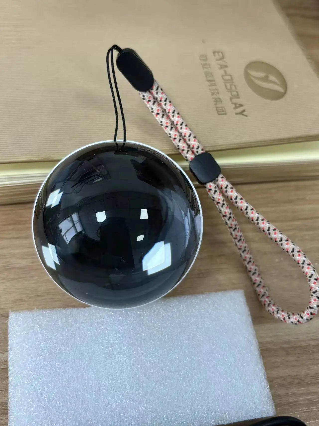 Customizable Video Glass Ball Diy Art Glass Ball Lamp - Spherical Pixel Display, Detachable Video Screen Custom Birthday Gifts