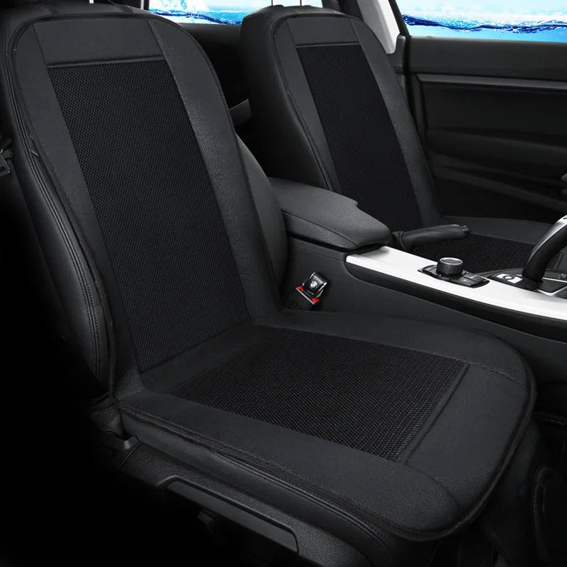 DC 12V 3D Spacer Car Summer Cool Air Seat Cushion With 8Fan Fast Blowing Ventilation Seat Cooling Pat Refrigerated Seat
