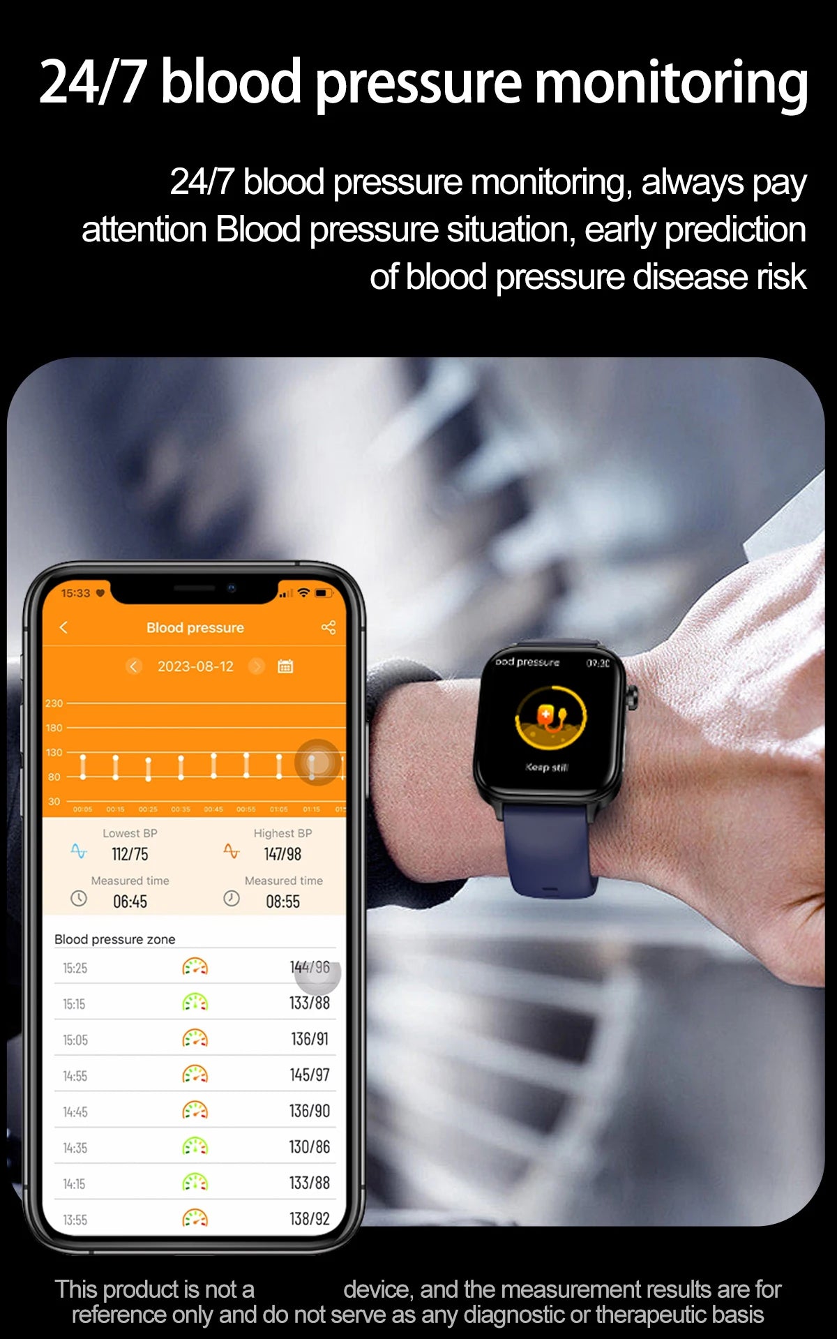 2025 New For XIAOMI ECG+PPG Blood Fat Uric Acid Health Smartwatch Men Women Heart Rate Blood Pressure Bluetooth Call Smart Watch
