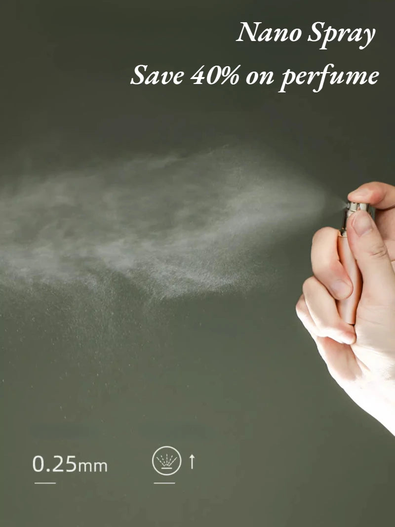 10ml 5ml Mini Bottom Filling Perfume Spray Dispenser Bottles Cosmetic Refillable Spray Atomizer Portable Liquid Container Bottle
